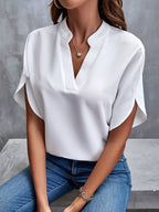 Nara | Women's Blouse – Chic Artisan Grace & Refined Slimming Silhouette