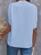 Nara | Women's Blouse – Chic Artisan Grace & Refined Slimming Silhouette