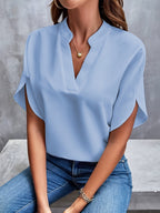 Nara | Women's Blouse – Chic Artisan Grace & Refined Slimming Silhouette