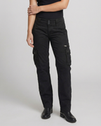 Isana | Lightweight and durable urban utility cargo pants Black