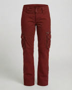 Isana | Lightweight and durable urban utility cargo pants Bordeaux