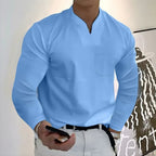 Admire | Comfortable Refined Shirt Light blue