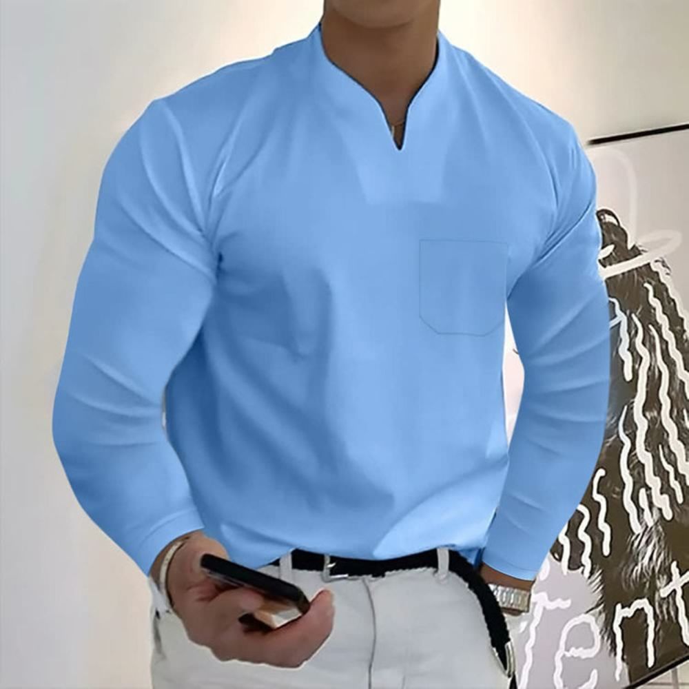 Admire | Comfortable Refined Shirt Light blue