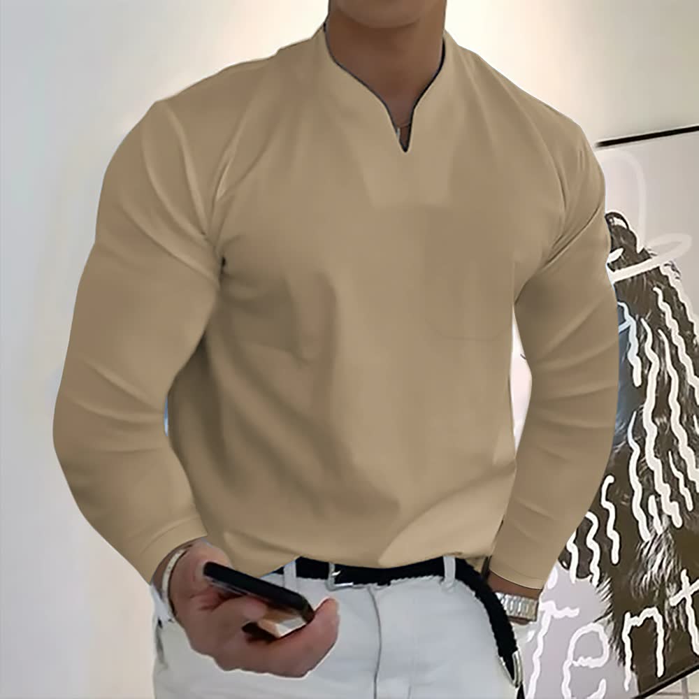 Admire | Comfortable Refined Shirt Khaki