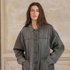 Lightweight Denim Jacket For Women Breathable Transitional Jacket For Everyday Use