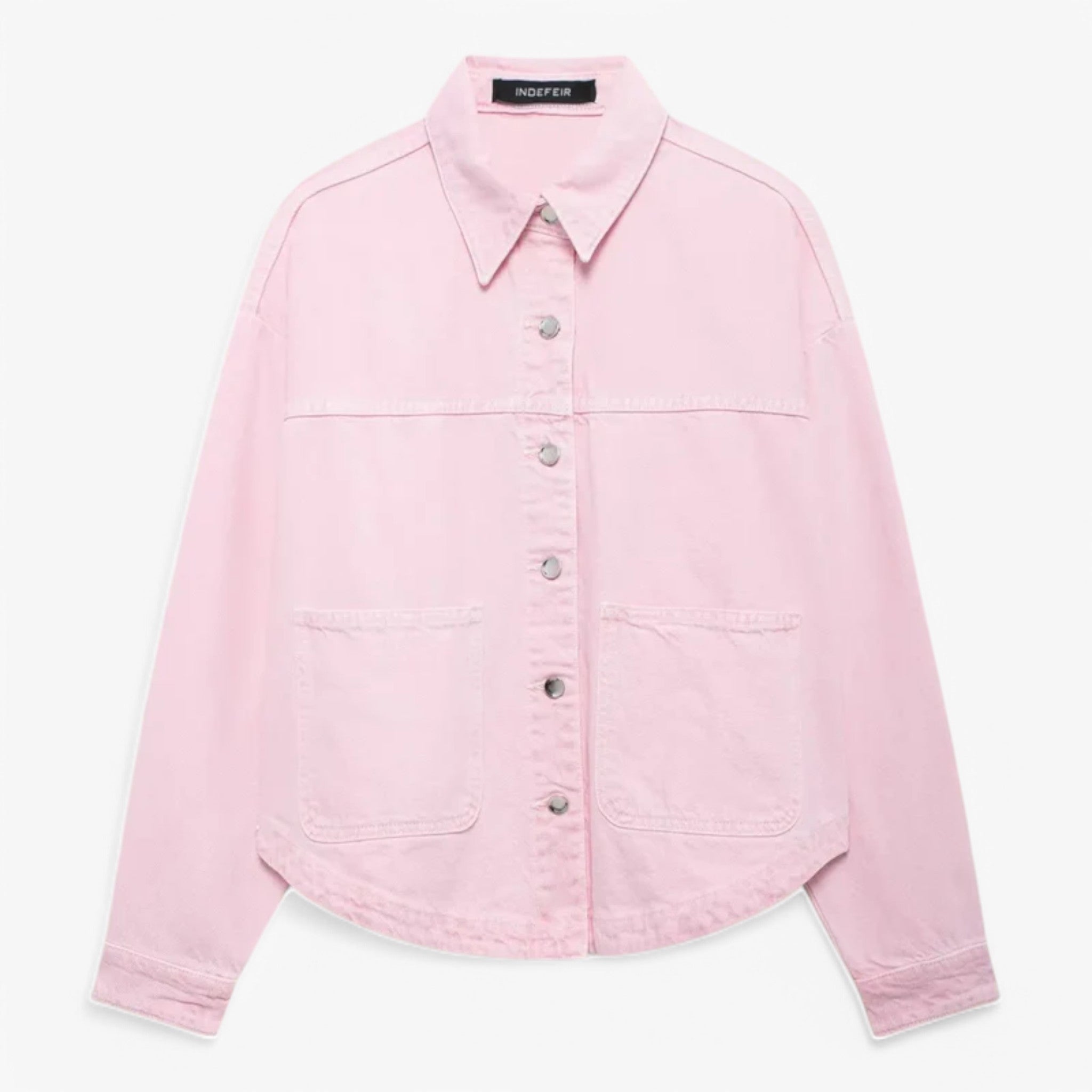 Lightweight Denim Jacket For Women Breathable Transitional Jacket For Everyday Use Rose