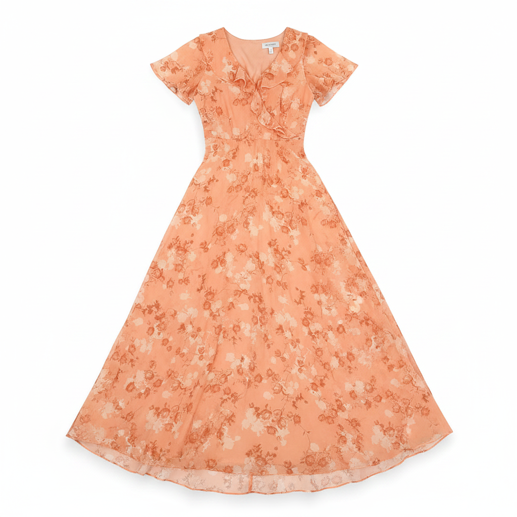 Vena | Women’s Figure Flattering Dress – Slimming Body-Contouring Midi with Comfort Stretch