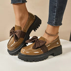 Loraine | Women’s Platform Shoes – Chic Artisan Lift & Refined Slimming Silhouette Brown