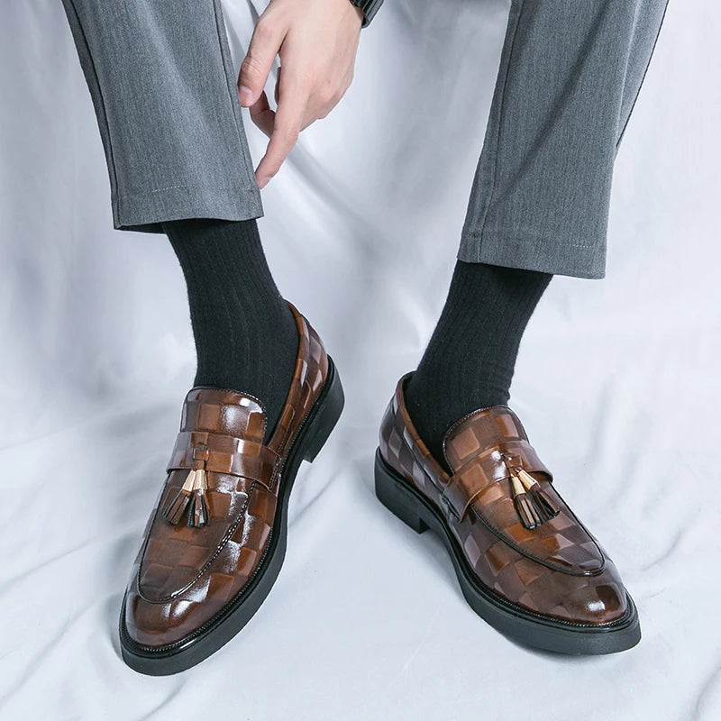 Lovenzo | Men's Genuine Leather Loafers – Luxury Classic Slip-On Loafer & Tailored Comfort