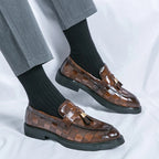 Lovenzo | Men's Genuine Leather Loafers – Luxury Classic Slip-On Loafer & Tailored Comfort