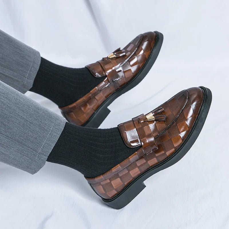 Lovenzo | Men's Genuine Leather Loafers – Luxury Classic Slip-On Loafer & Tailored Comfort