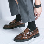 Lovenzo | Men's Genuine Leather Loafers – Luxury Classic Slip-On Loafer & Tailored Comfort