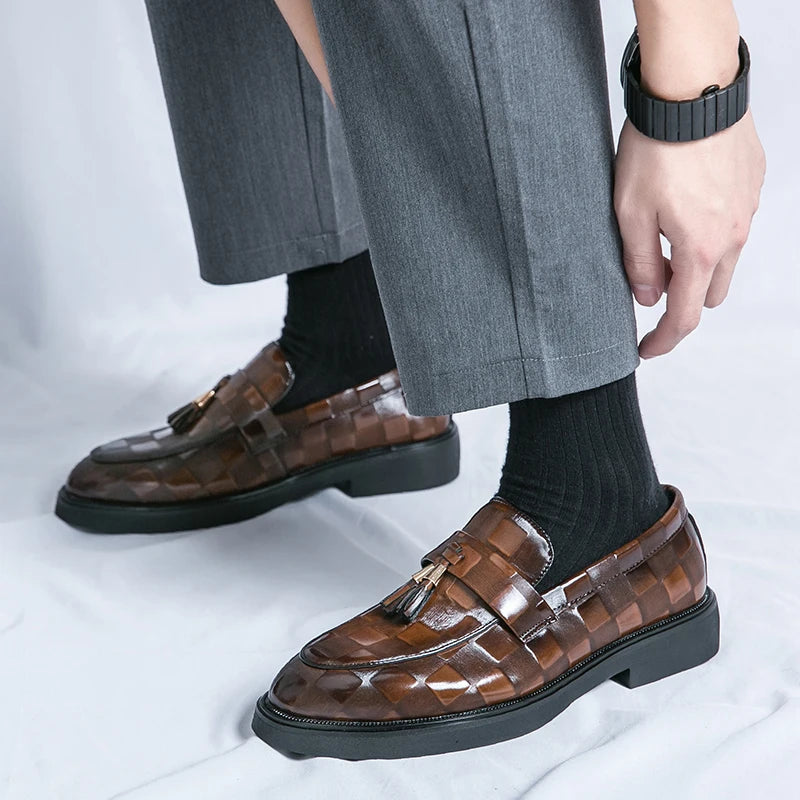 Lovenzo | Men's Genuine Leather Loafers – Luxury Classic Slip-On Loafer & Tailored Comfort