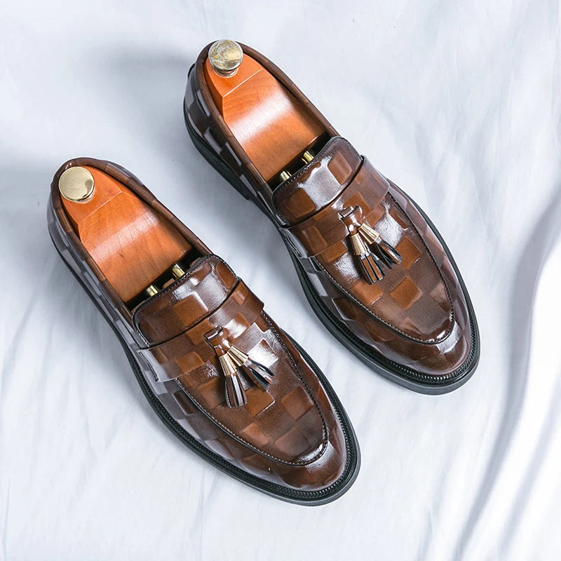 Lovenzo | Men's Genuine Leather Loafers – Luxury Classic Slip-On Loafer & Tailored Comfort