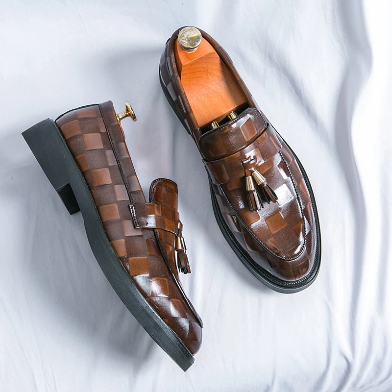 Lovenzo | Men's Genuine Leather Loafers – Luxury Classic Slip-On Loafer & Tailored Comfort