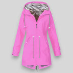Luna | Women's Jacket | Waist Adjustable Drawstrings Pink
