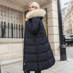 Flōre | Long Winter Coat for Women with Fitted Cut and Long Sleeves | Ideal for the Cold Season