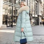 Flōre | Long Winter Coat for Women with Fitted Cut and Long Sleeves | Ideal for the Cold Season