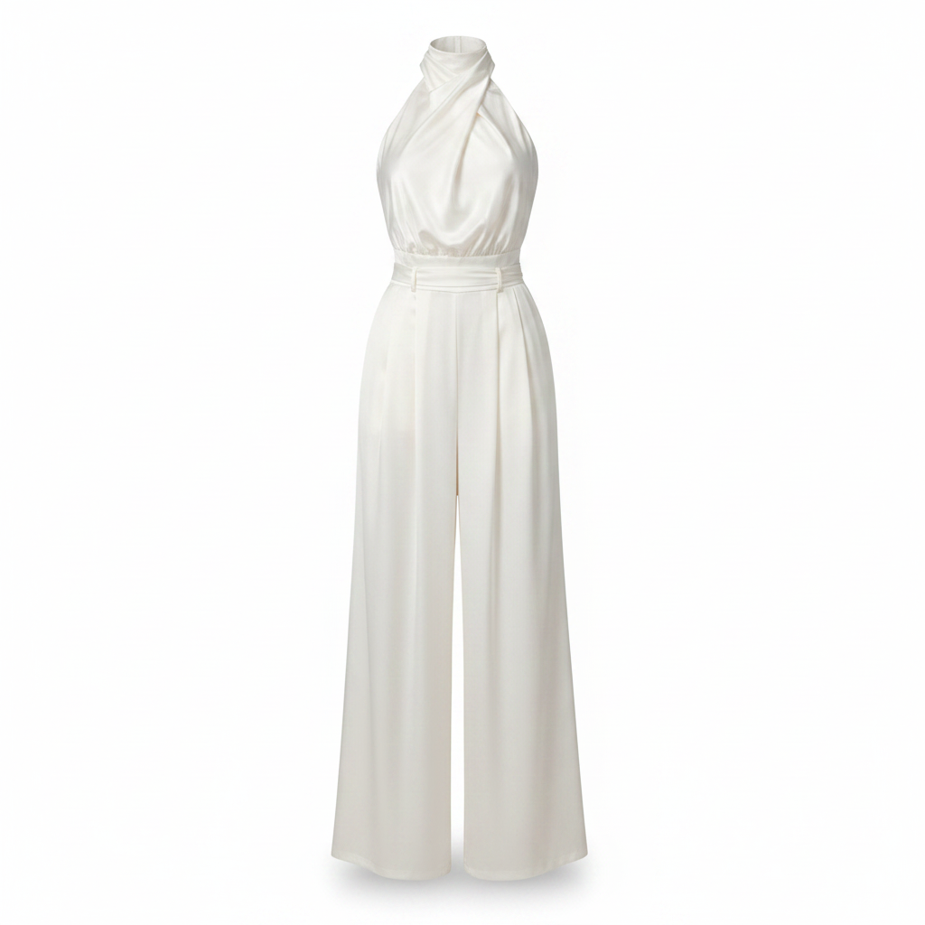 Women’s Summer Jumpsuit – Fluid Wide-Leg Silhouette & Coastal Heritage Majesty