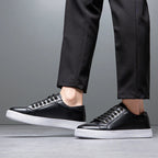 Maver | Men's Genuine Leather Sneaker – Luxury Designer Low Top & Tailored Classic Walking Shoe