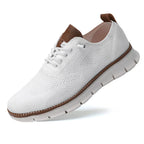 Men's Sneakers: Breathable, Lightweight, Comfortable Everyday Companion white