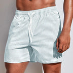 Men's Swim Shorts Casual Quick-Drying Beachwear With Elastic Waistband