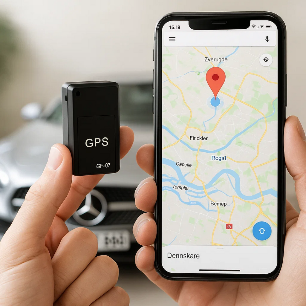 Mini GPS Tracker With Sound, Magnet And Live Tracking For Car, Bike And Bag