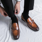 Montello | Men's Leather Loafers – Luxury Classic Penny Loafer & Tailored Comfort