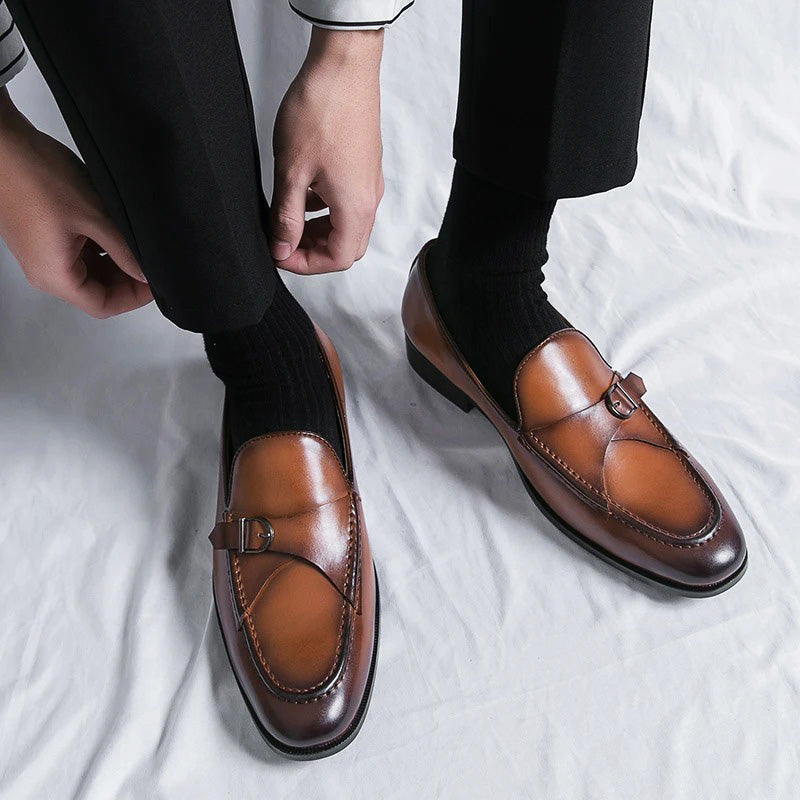 Montello | Men's Leather Loafers – Luxury Classic Penny Loafer & Tailored Comfort
