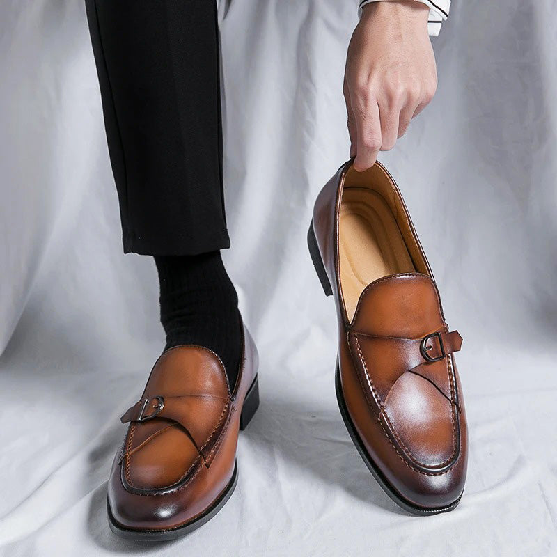 Montello | Men's Leather Loafers – Luxury Classic Penny Loafer & Tailored Comfort