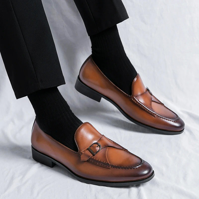 Montello | Men's Leather Loafers – Luxury Classic Penny Loafer & Tailored Comfort