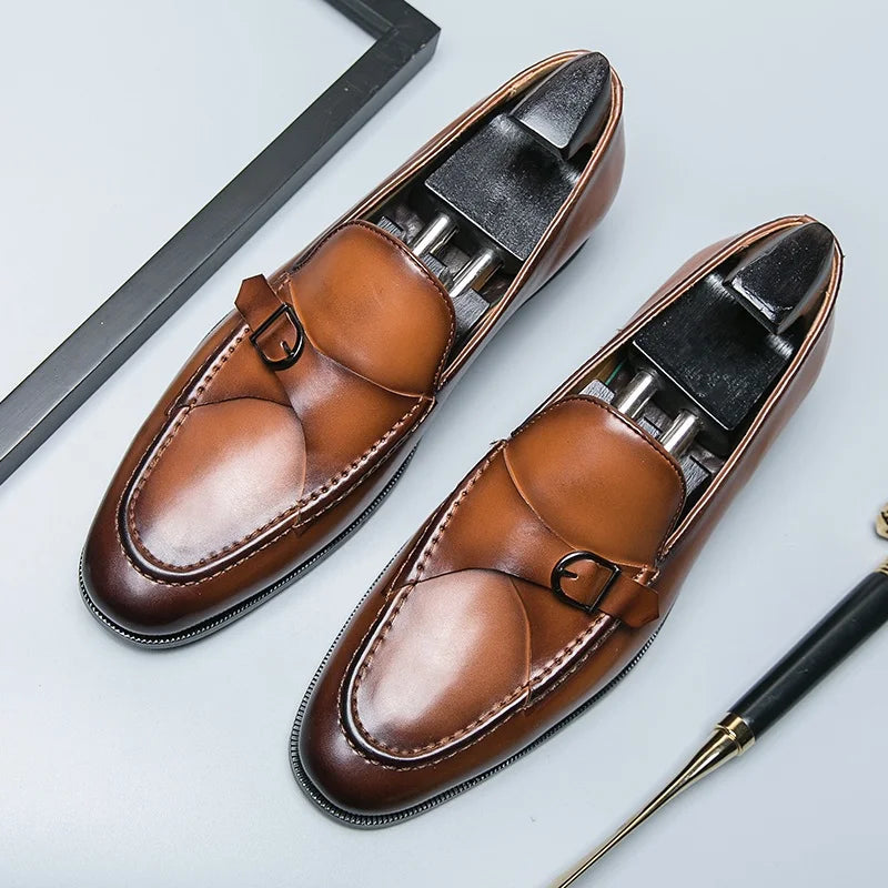 Montello | Men's Leather Loafers – Luxury Classic Penny Loafer & Tailored Comfort