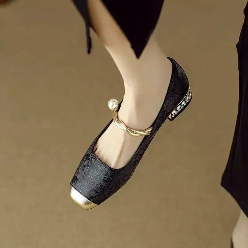 Naila | Women’s Pumps – Chic Artisan Pointed-Toe & Refined Stiletto Comfort Black