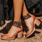 Voda | Women’s Elegant & Comfortable Sandals – Chic Arch-Support Sole & Refined Artisan Straps Dark brown