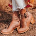 Voda | Women’s Elegant & Comfortable Sandals – Chic Arch-Support Sole & Refined Artisan Straps Beige