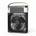 New 3 In 1 Fan AIr Conditioner Household Mini Air Cooler LED Night Light Portable Humidifier Air Adjustment Fan Office Home Fan 6