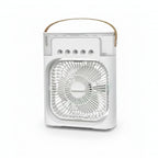 New 3 In 1 Fan AIr Conditioner Household Mini Air Cooler LED Night Light Portable Humidifier Air Adjustment Fan Office Home Fan 7