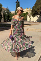Dôre | Lightweight Long Sleeve Maxi Party Dress