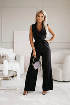 Selene | Women's Jumpsuit – Chic Artisan Grace & Refined Slimming Silhouette