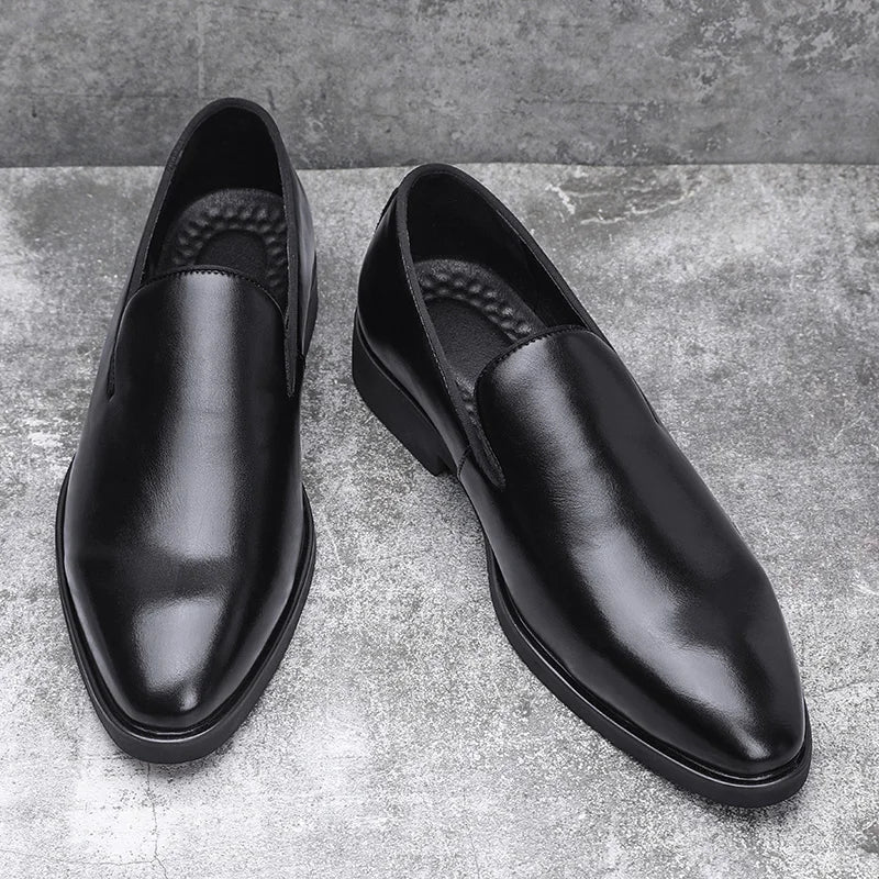 Noctis | Men's Genuine Leather Loafers – Luxury Designer Driving Shoes & Tailored Classic Slip-On