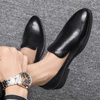 Noctis | Men's Genuine Leather Loafers – Luxury Designer Driving Shoes & Tailored Classic Slip-On