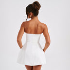 Vena | Women’s Strapless Mini Dress – Chic Sculpting Bodice & Refined Body-Contouring Fit