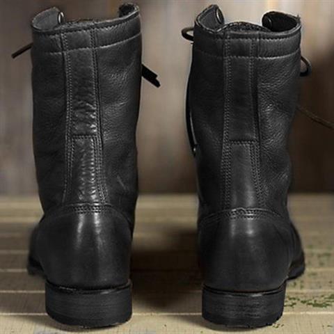 Boots For Women | Lace-Up Mid-Calf Design