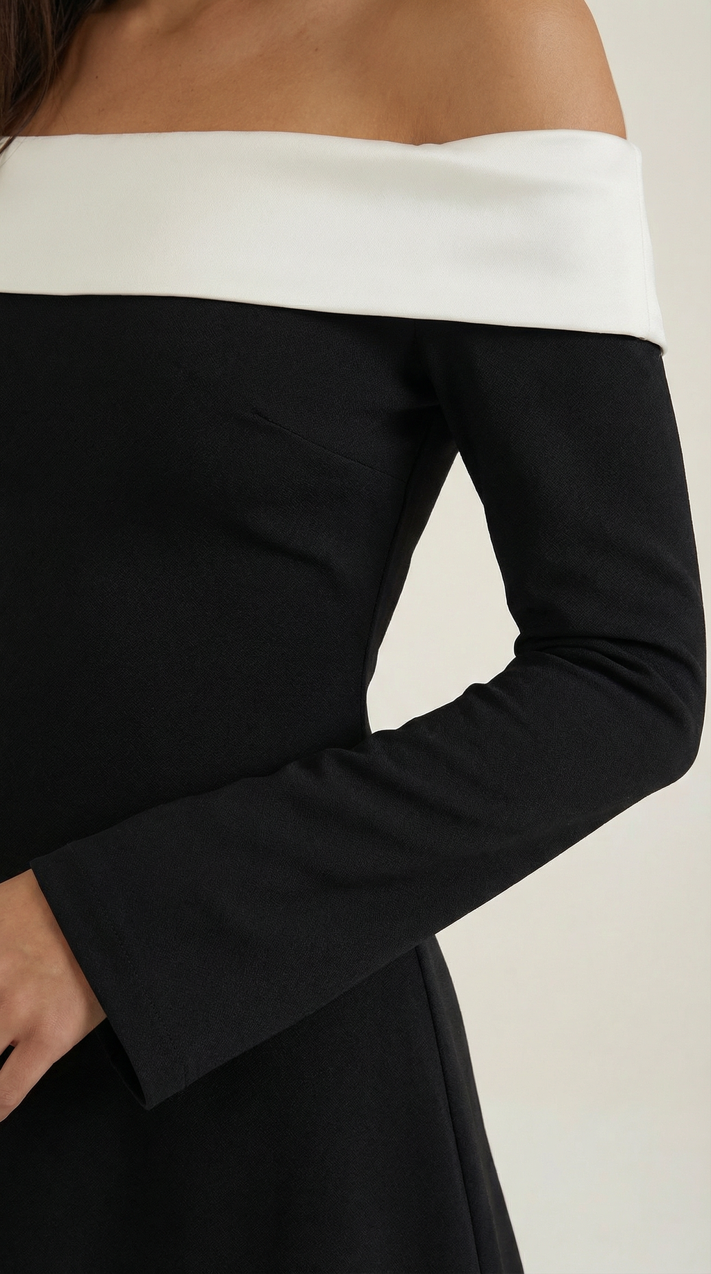 Women's Off-Shoulder Mini Dress Odessa Sleek Party Cocktail Style