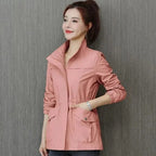 Catherine | Women’s Lightweight Waterproof Trench Coat Pink