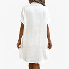 Olivia Summer Dress – Elegant Fabric Blend with Comfort & Style