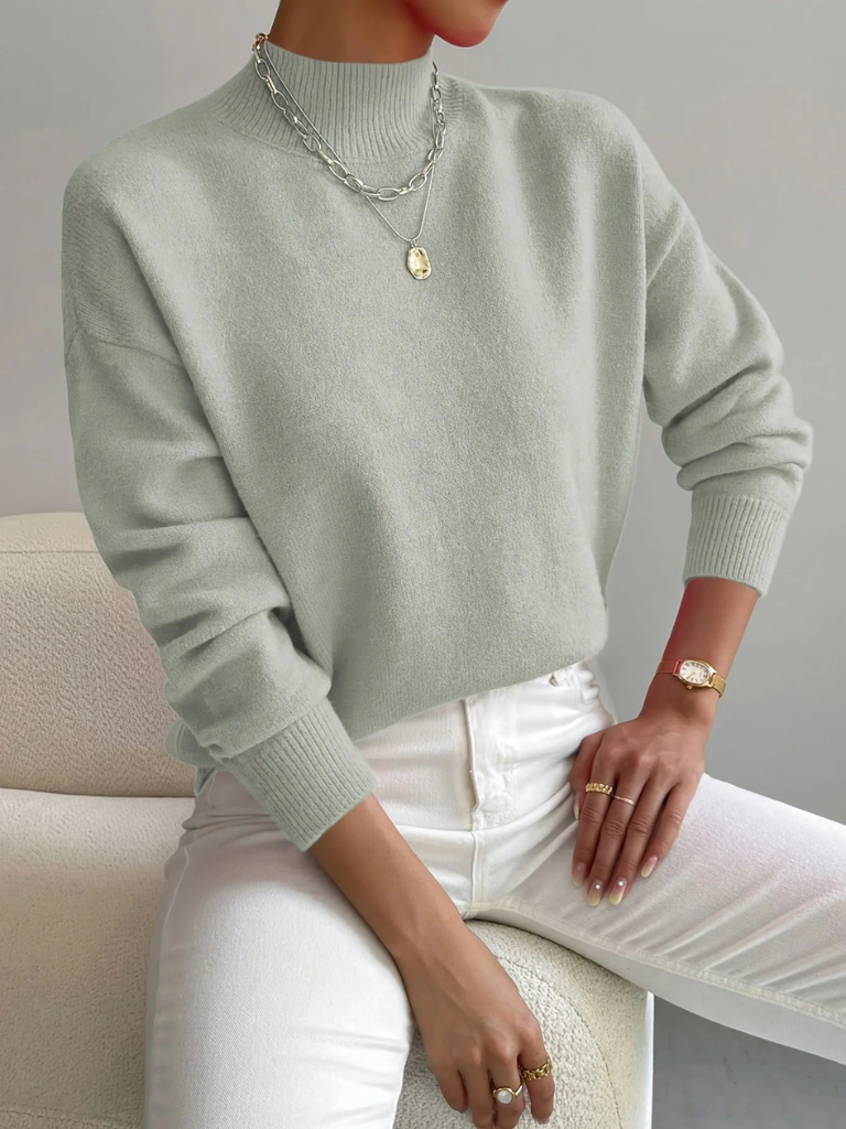Pamelo | Elegant Sweater for a Refined Style – Women’s Sage S