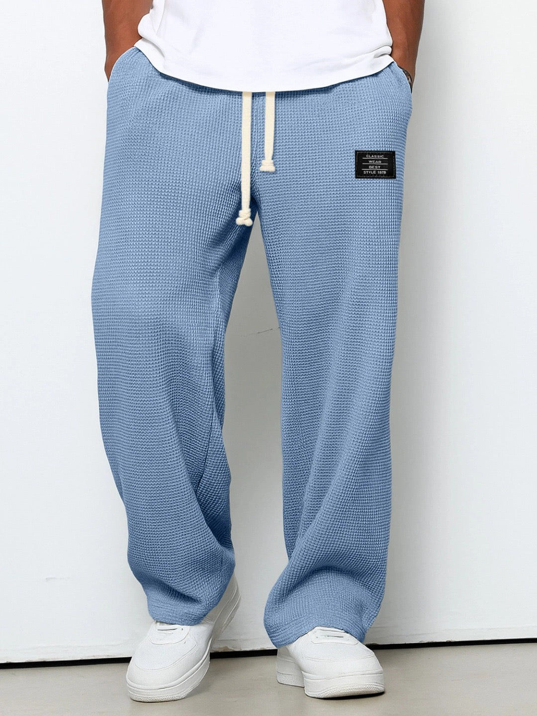 Noah | Comfortable Casual Trousers for Men Sky Blue