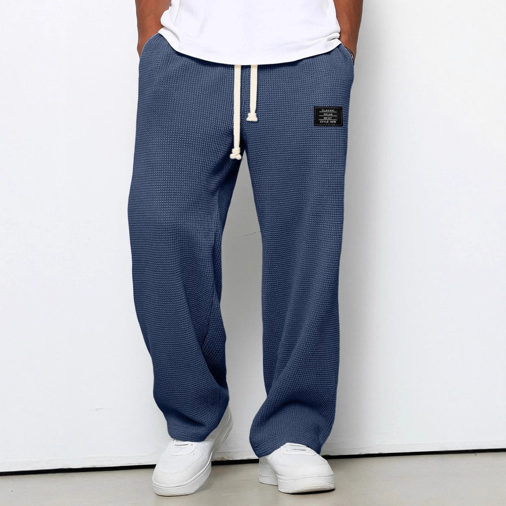 Noah | Comfortable Casual Trousers for Men Blue