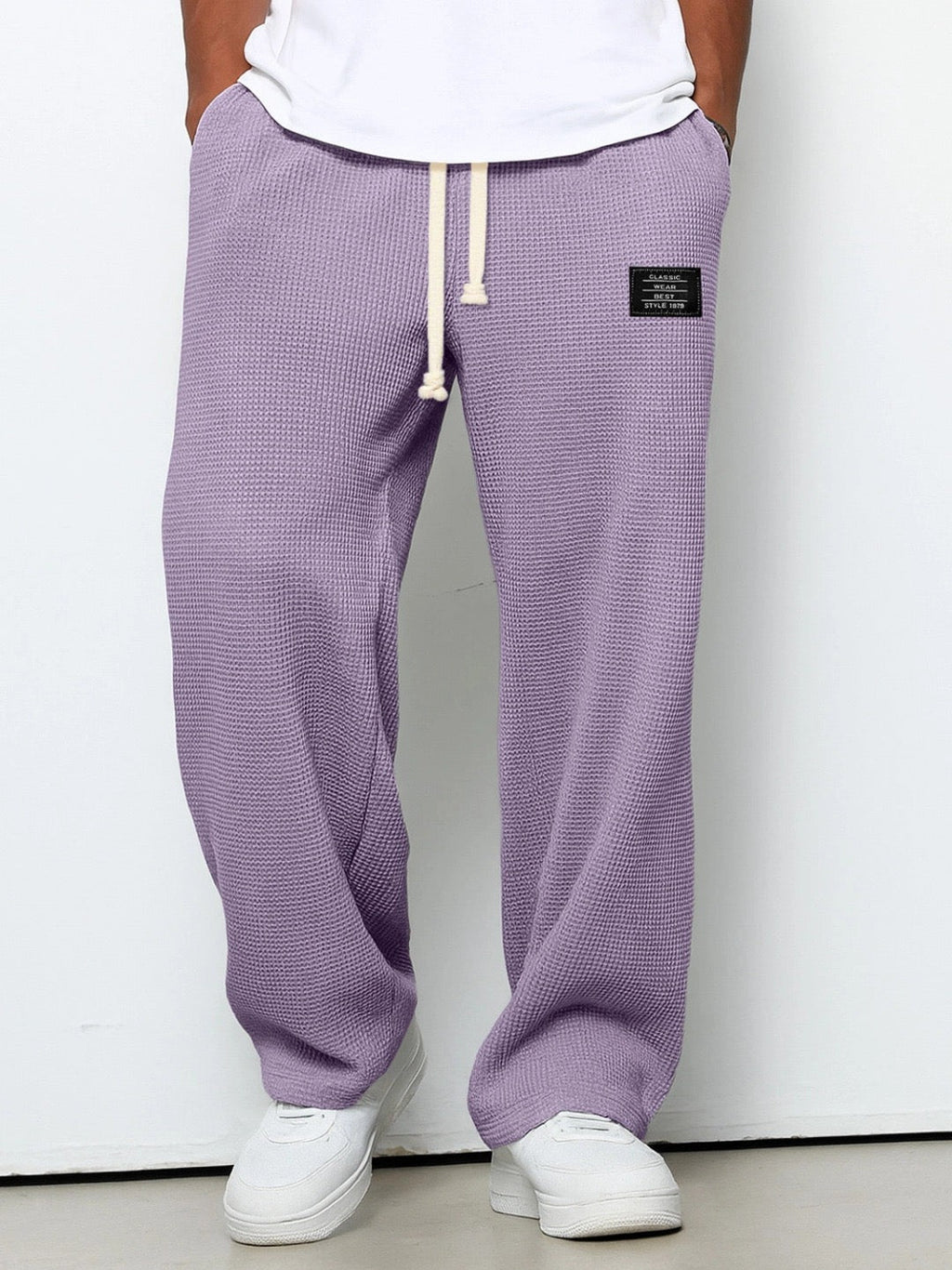 Noah | Comfortable Casual Trousers for Men Lilac
